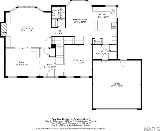 3038 Woodbridge Creek Dr, Saint Louis, MO 63129 - view of room layout
