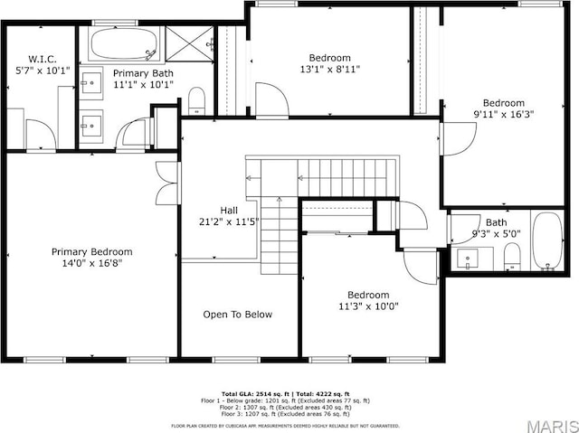 3038 Woodbridge Creek Dr, Saint Louis, MO 63129 - view of floor plan / room layout