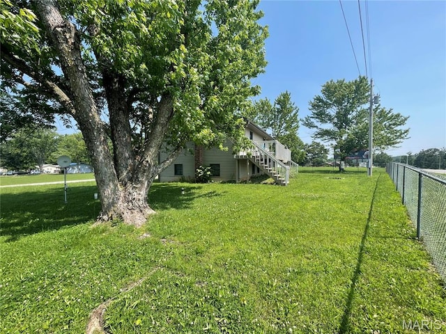 128 Myers St, Licking, MO 65542 - view of yard with stairs