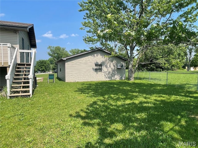 128 Myers St, Licking, MO 65542 - view of yard featuring stairs