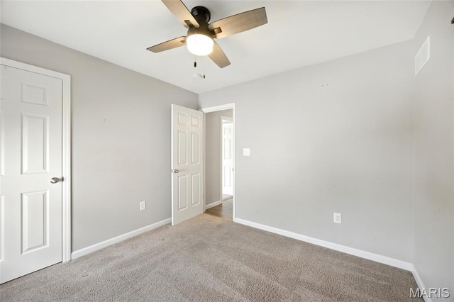 1161 Foxwood Estates Dr, Arnold, MO 63010 - unfurnished bedroom featuring carpet and ceiling fan