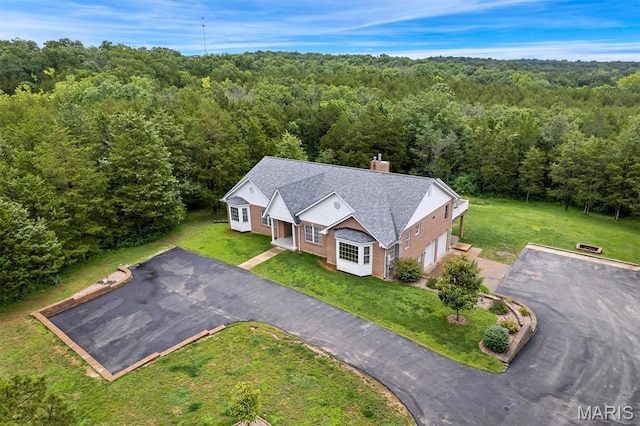 2518 Nike Base Rd, Catawissa, MO 63015 - view of subject property featuring a heavily wooded area