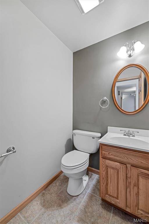 2518 Nike Base Rd, Catawissa, MO 63015 - bathroom with vanity and tile patterned flooring