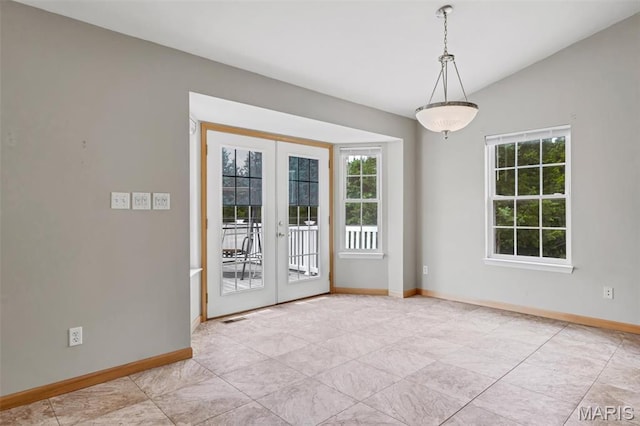 2518 Nike Base Rd, Catawissa, MO 63015 - unfurnished room featuring french doors