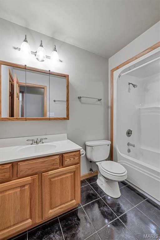 2518 Nike Base Rd, Catawissa, MO 63015 - bathroom featuring vanity, shower / bathtub combination, and tile patterned flooring