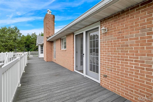 2518 Nike Base Rd, Catawissa, MO 63015 - view of wooden deck