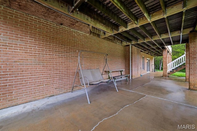 2518 Nike Base Rd, Catawissa, MO 63015 - view of patio with stairs