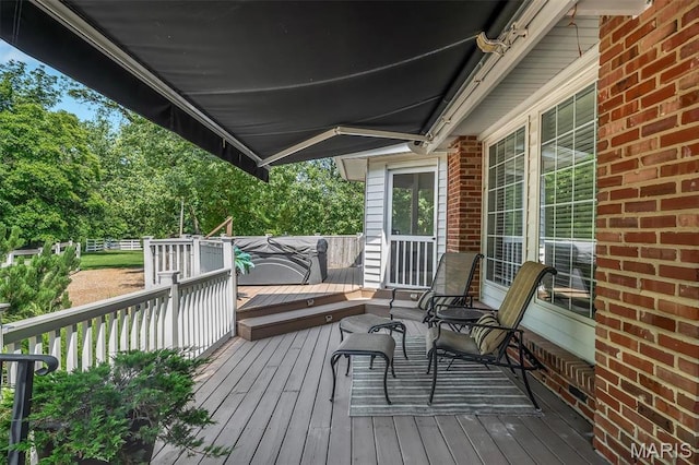 2466 State Road Ff, Eureka, MO 63025 - view of wooden deck