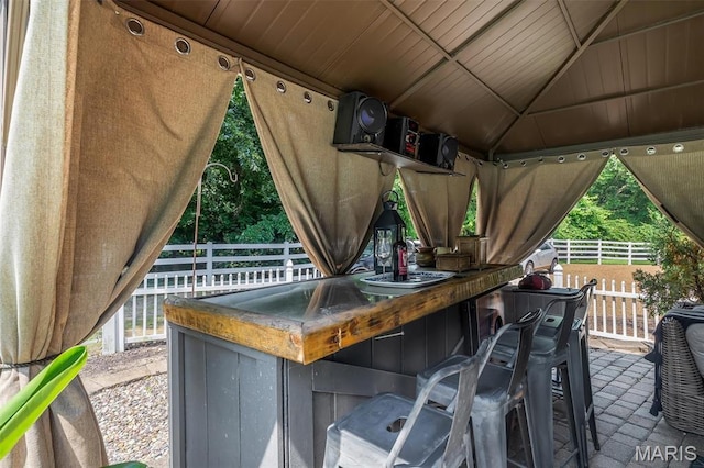 2466 State Road Ff, Eureka, MO 63025 - view of patio / terrace with a gazebo