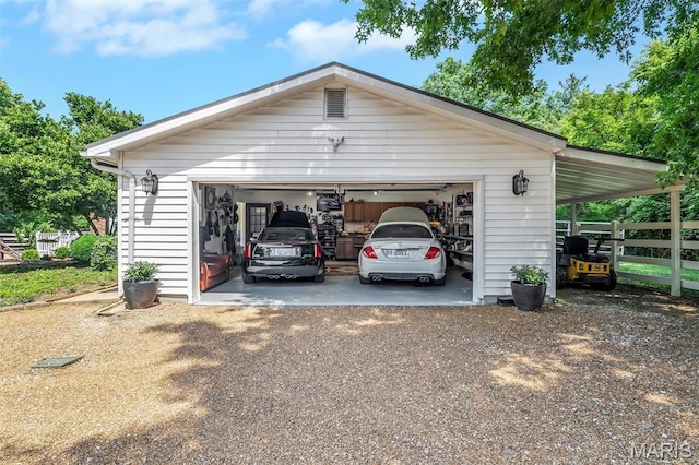 2466 State Road Ff, Eureka, MO 63025 - view of detached garage