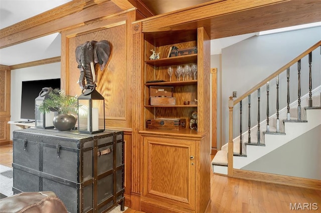2466 State Road Ff, Eureka, MO 63025 - detailed view of wood finished floors and baseboards
