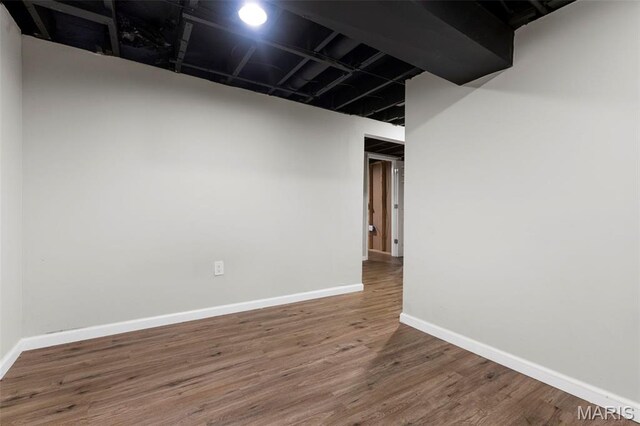 2185 Orleans Ln, Florissant, MO 63031 - finished below grade area featuring wood finished floors