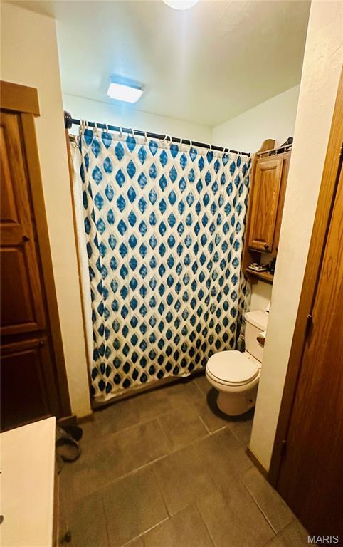 3911 State Route 3, Chester, IL 62233 - full bathroom featuring tile patterned flooring and a shower with shower curtain