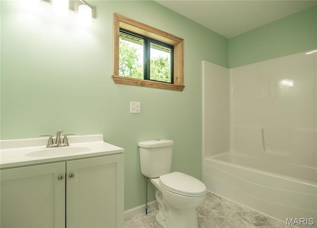 201 W 5th St, Grandin, MO 63943 - bathroom with vanity, bathtub / shower combination, and tile patterned floors