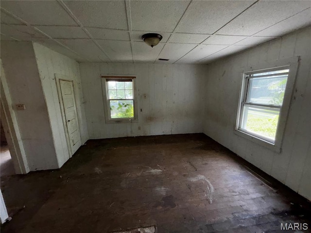 2205 N 5th St, Saint Charles, MO 63301 - spare room featuring a paneled ceiling