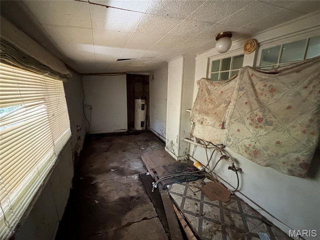 2205 N 5th St, Saint Charles, MO 63301 - hallway featuring electric water heater