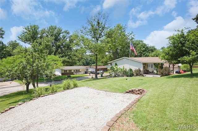 1809 Partridge Dr, Windsor Township, MO 63052 - view of green lawn