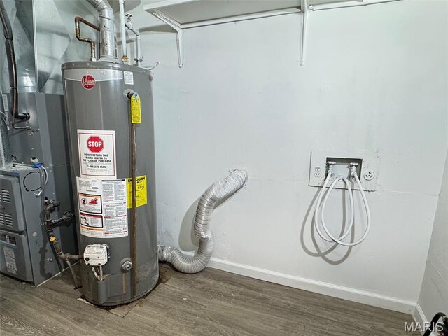 3553 Mckibbon Rd, Saint Louis, MO 63114 - utilities with gas water heater and heating unit