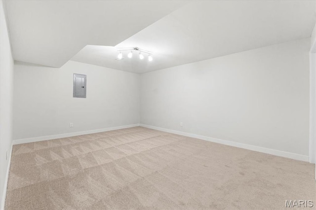 4507 Behlmann Grove Pl, Florissant, MO 63034 - bonus room with electric panel and carpet flooring