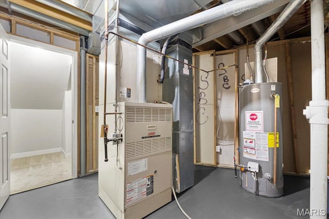 4507 Behlmann Grove Pl, Florissant, MO 63034 - utilities featuring water heater