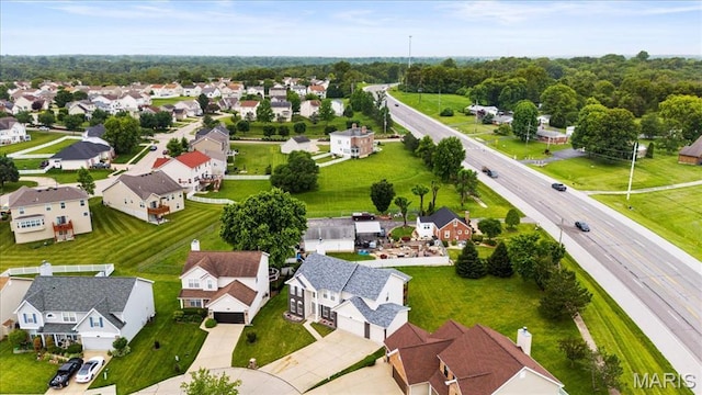 4507 Behlmann Grove Pl, Florissant, MO 63034 - aerial perspective of suburban area