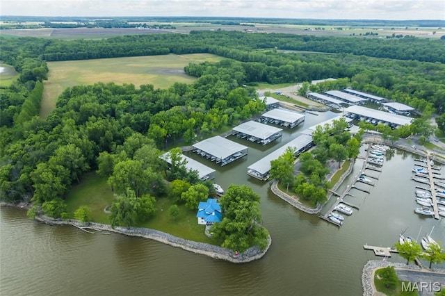 380 Yachtview Dr, West Alton, MO 63386 - bird's eye view of a large body of water