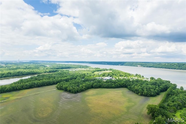380 Yachtview Dr, West Alton, MO 63386 - bird's eye view of a nearby body of water