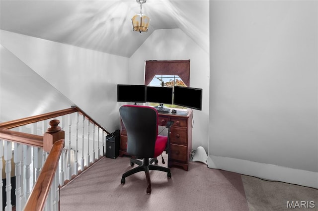 900 Danforth St, Alton, IL 62002 - carpeted office space featuring lofted ceiling