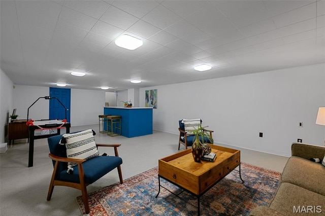 4950 Eichelberger St, Saint Louis, MO 63109 - living area featuring baseboards