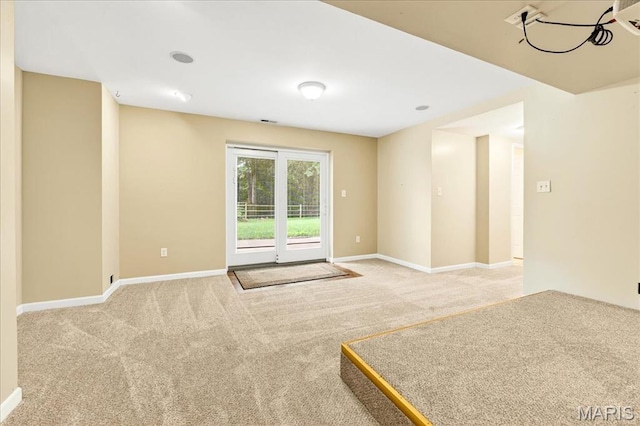 16544 Willow Glen Dr, Wildwood, MO 63040 - spare room with light carpet