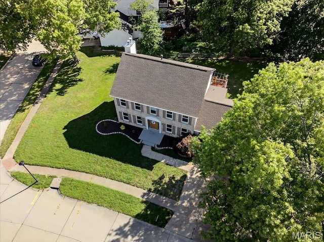 16544 Willow Glen Dr, Wildwood, MO 63040 - aerial view of property and surrounding area