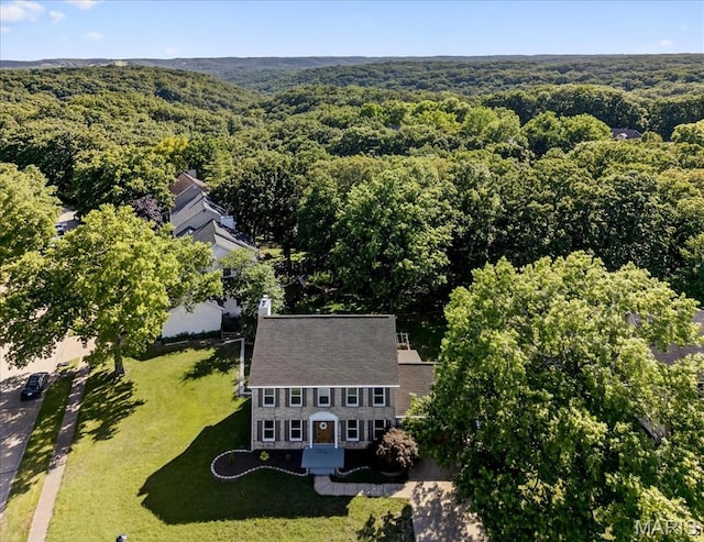 16544 Willow Glen Dr, Wildwood, MO 63040 - view of subject property featuring a forest