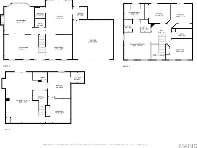 16544 Willow Glen Dr, Wildwood, MO 63040 - view of floor plan / room layout