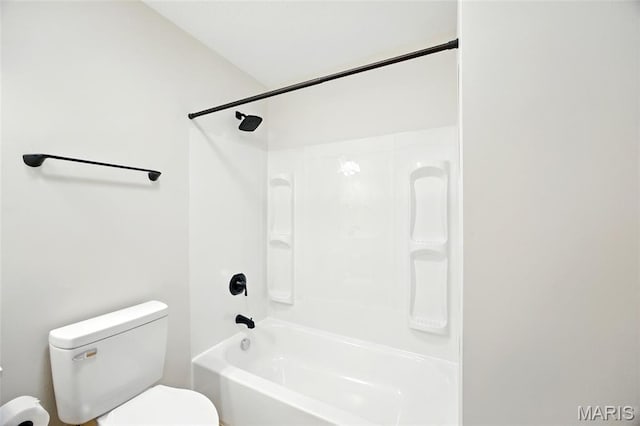 6905 Scenic View Dr, Cedar Hill, MO 63016 - full bath featuring toilet and washtub / shower combination