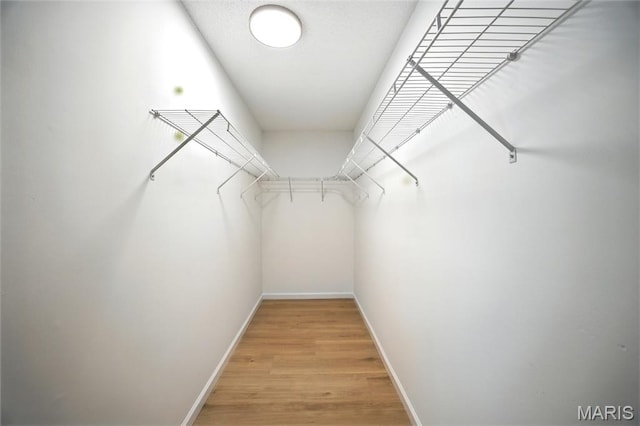 6905 Scenic View Dr, Cedar Hill, MO 63016 - walk in closet featuring light wood finished floors