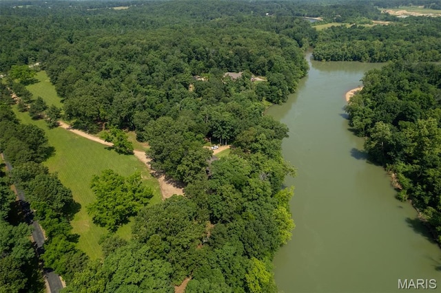 2402 Ripley Rte Unit A, Doniphan, MO 63935 - drone / aerial view of a large body of water and a forest