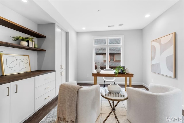 110 N Newstead Ave Unit 303, Saint Louis, MO 63108 - office featuring recessed lighting and dark wood-style floors