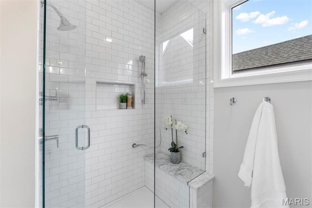 110 N Newstead Ave Unit 303, Saint Louis, MO 63108 - full bathroom with a shower stall
