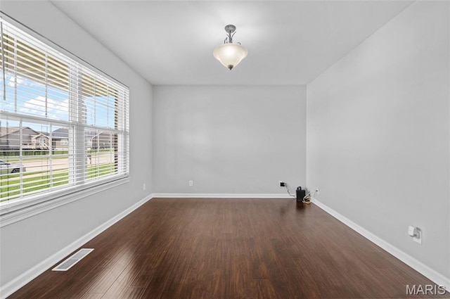 201 Mcclelland Dr, Troy, IL 62294 - unfurnished room with wood finished floors and baseboards