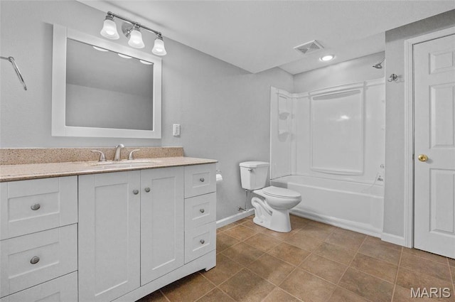 201 Mcclelland Dr, Troy, IL 62294 - bathroom featuring vanity and bathing tub / shower combination