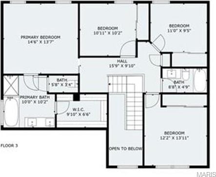1549 Cascade Ln, Eureka, MO 63025 - view of property floor plan