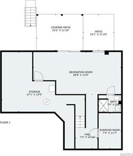 1549 Cascade Ln, Eureka, MO 63025 - view of property floor plan