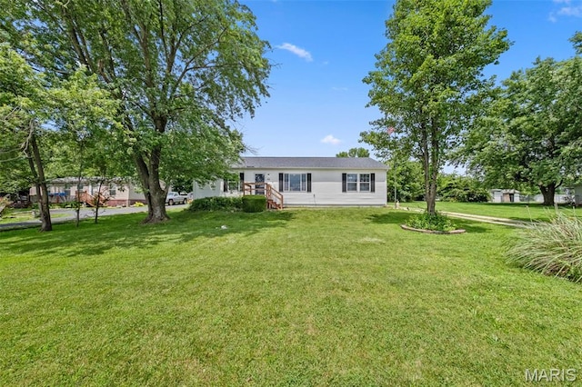 44 Viola Dr, Wright City, MO 63390 - view of front of property with a front lawn