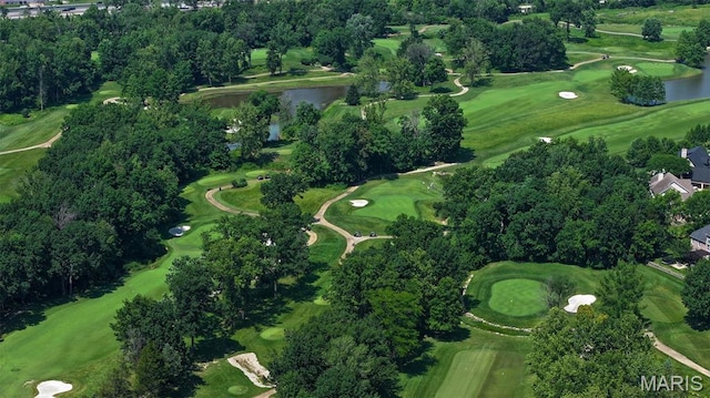 824 Legends View Dr, Eureka, MO 63025 - view of property location with a nearby body of water and a golf course
