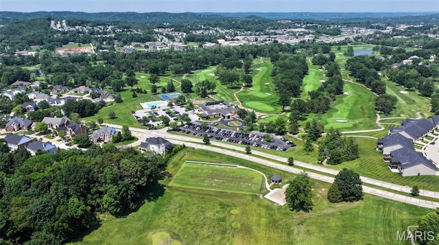 824 Legends View Dr, Eureka, MO 63025 - aerial view of property's location featuring a golf course
