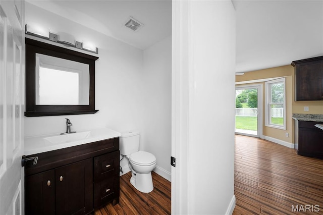 8 Dugout Ct, Ofallon, MO 63366 - bathroom featuring vanity and wood finished floors