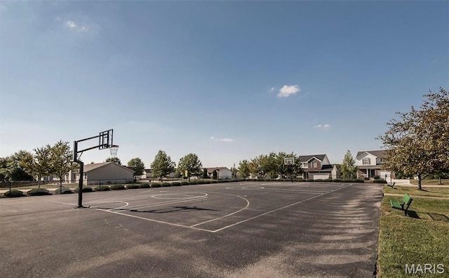 8 Dugout Ct, Ofallon, MO 63366 - view of basketball court with community basketball court