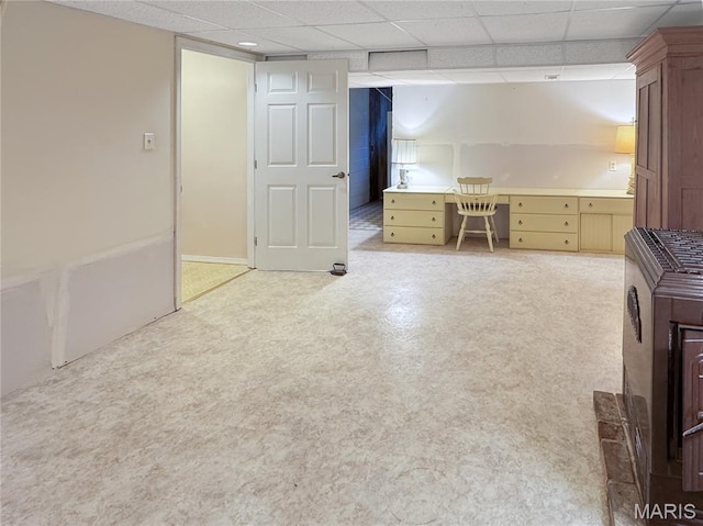 4423 Project Rd, Luebbering, MO 63061 - unfurnished bedroom featuring a paneled ceiling
