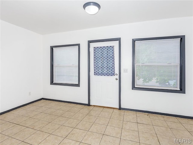 530 Poplar St, Highland, IL 62249 - empty room with baseboards