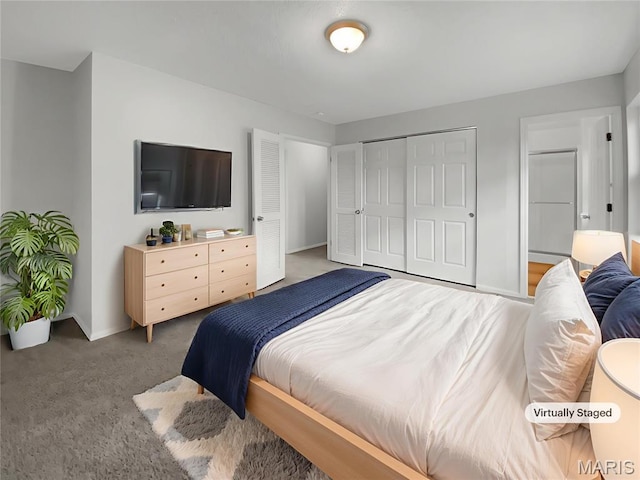 887 Totem Woods Ct, Manchester, MO 63021 - bedroom featuring carpet flooring and a closet